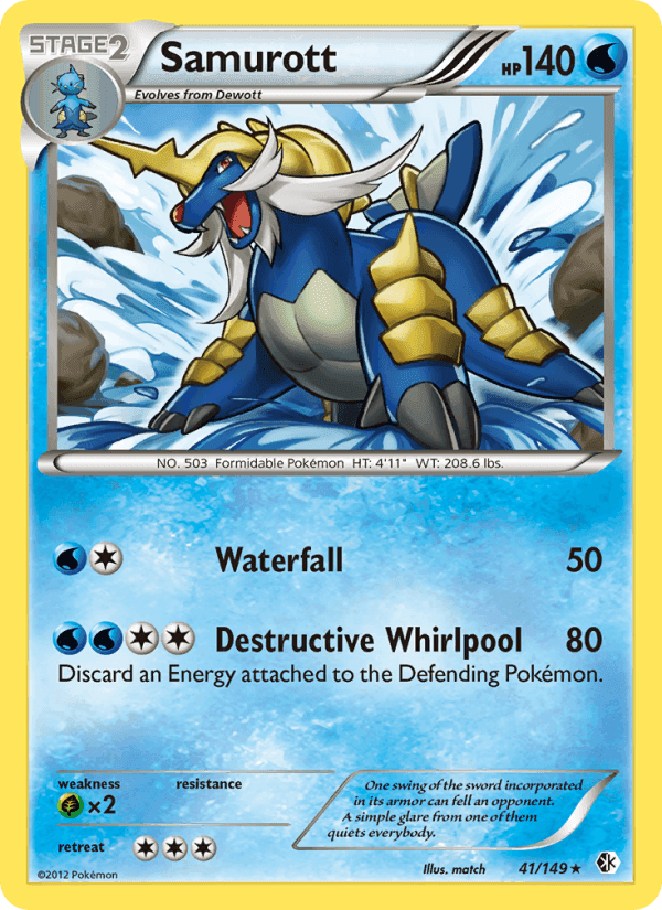 Samurott, carta 41 di Boundaries Crossed