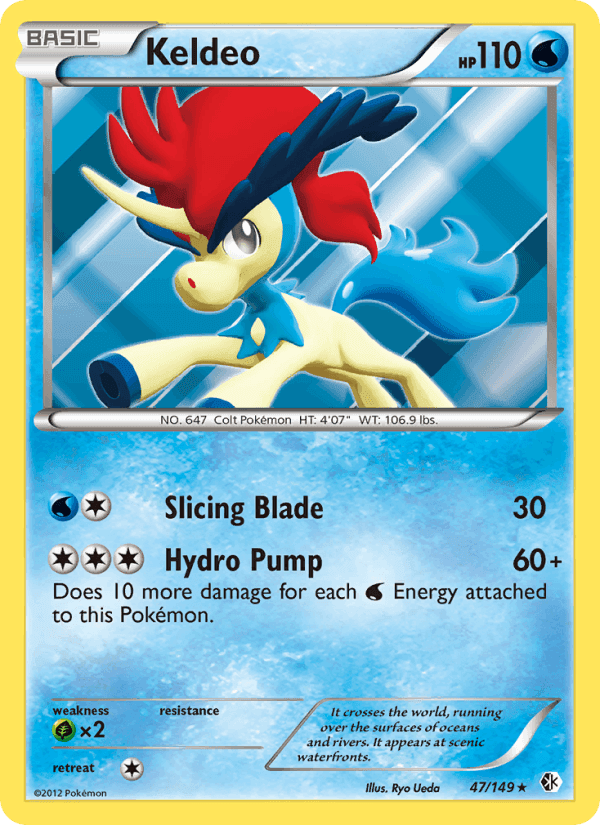 Boundaries Crossed の 47 番、Keldeo