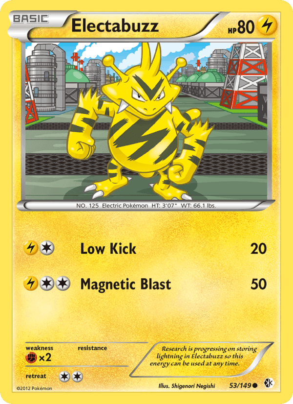 Boundaries Crossed の 53 番、Electabuzz