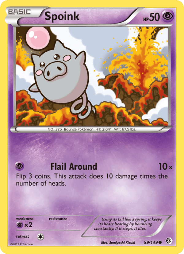 Spoink, carta 59 di Boundaries Crossed