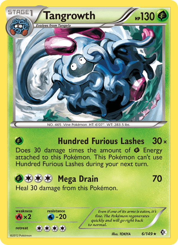 Tangrowth, carta 6 di Boundaries Crossed