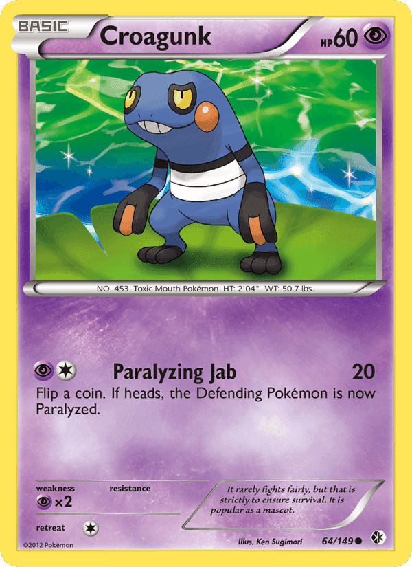 Croagunk, card 64 from Boundaries Crossed