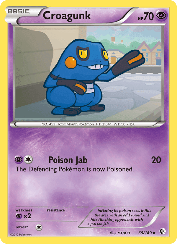 Croagunk, card 65 from Boundaries Crossed