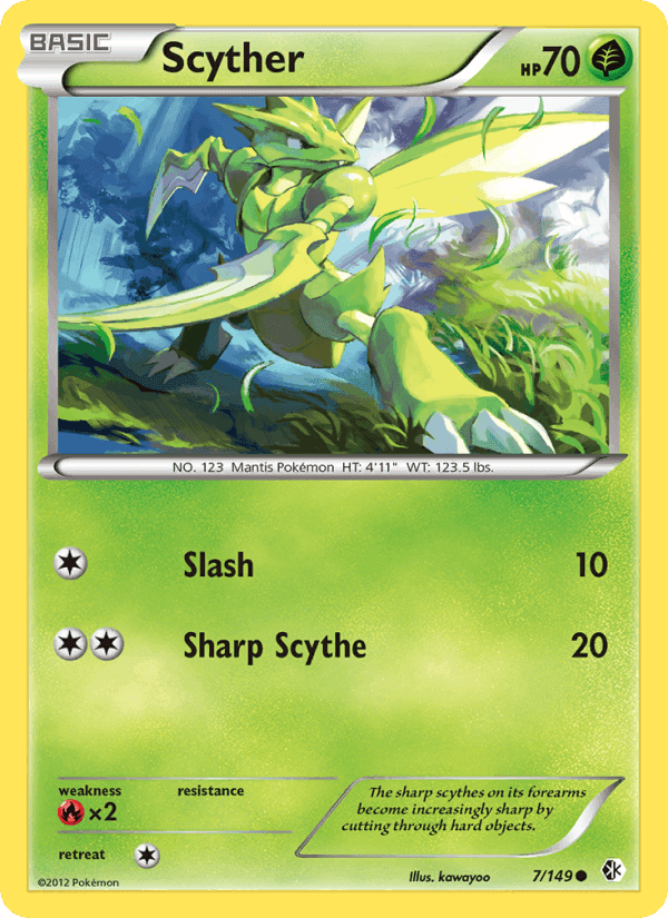 Boundaries Crossed の 7 番、Scyther