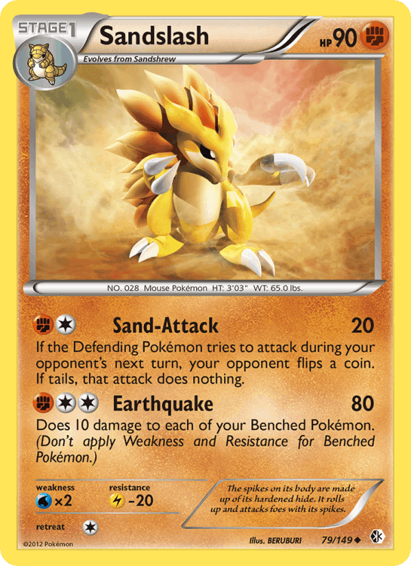 Boundaries Crossed の 79 番、Sandslash