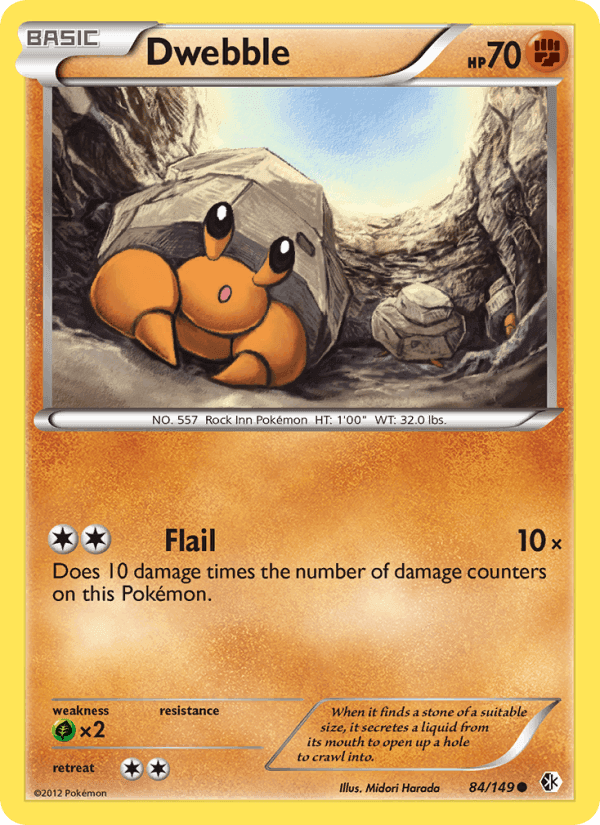 Dwebble, card 84 from Boundaries Crossed