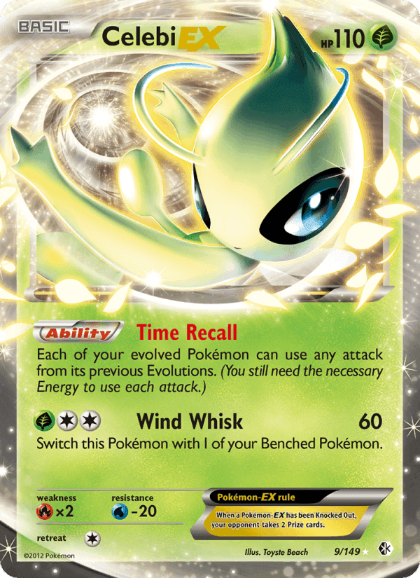 Celebi-EX, carta 9 di Boundaries Crossed