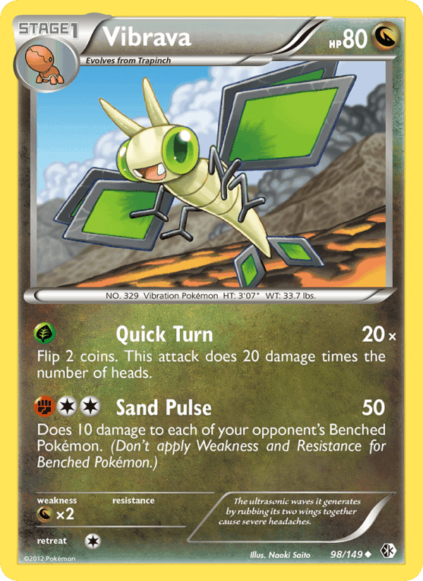 Vibrava, card 98 from Boundaries Crossed
