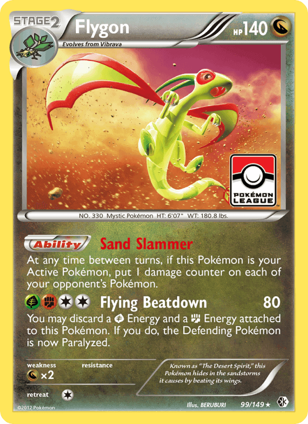 Boundaries Crossed の 99 番、Flygon