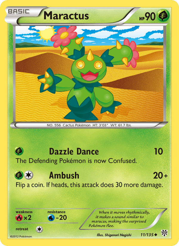 Maractus, card 11 from Plasma Storm