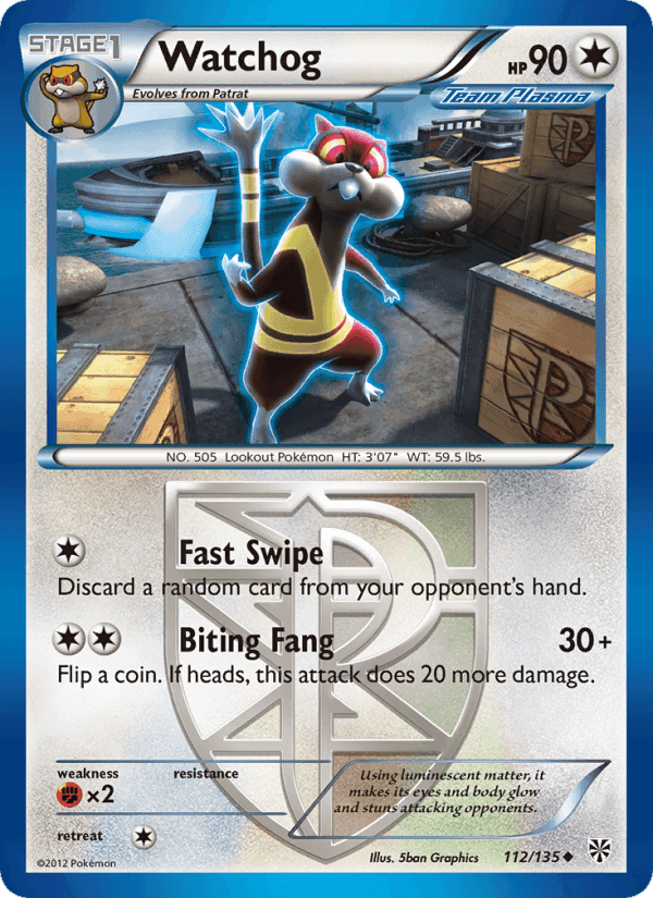Watchog, card 112 from Plasma Storm