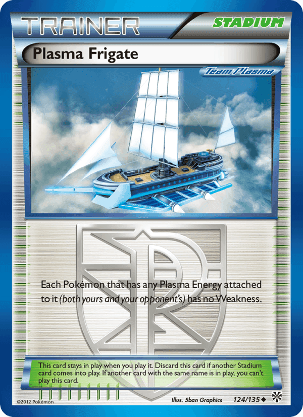Plasma Frigate, card 124 from Plasma Storm