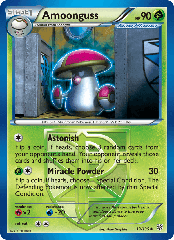 Plasma Storm の 13 番、Amoonguss