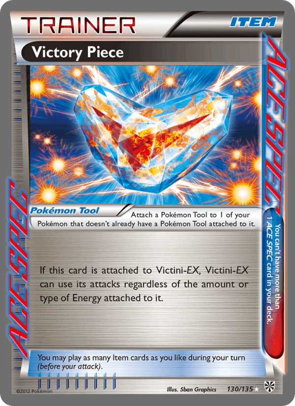 Victory Piece, card 130 from Plasma Storm