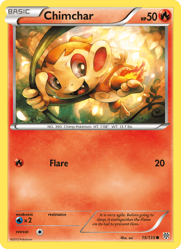 Plasma Storm の 15 番、Chimchar