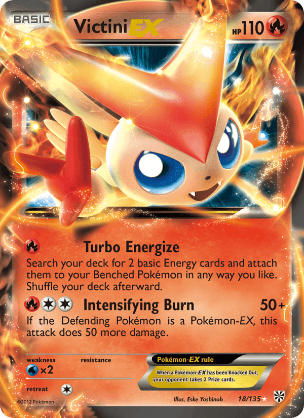Plasma Storm の 18 番、Victini-EX