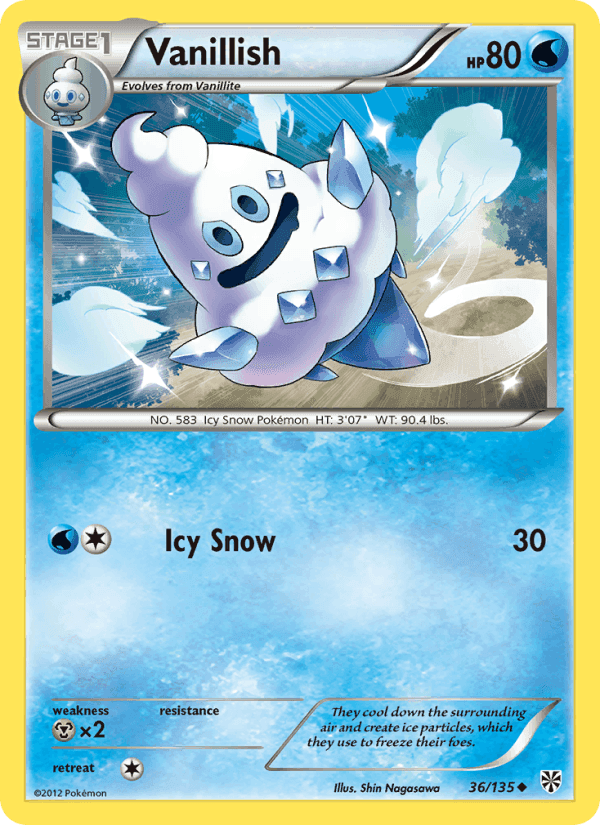 Plasma Storm の 36 番、Vanillish