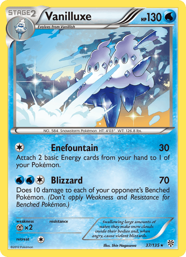Vanilluxe, carta 37 di Plasma Storm