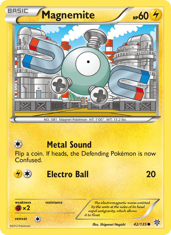 Plasma Storm の 42 番、Magnemite
