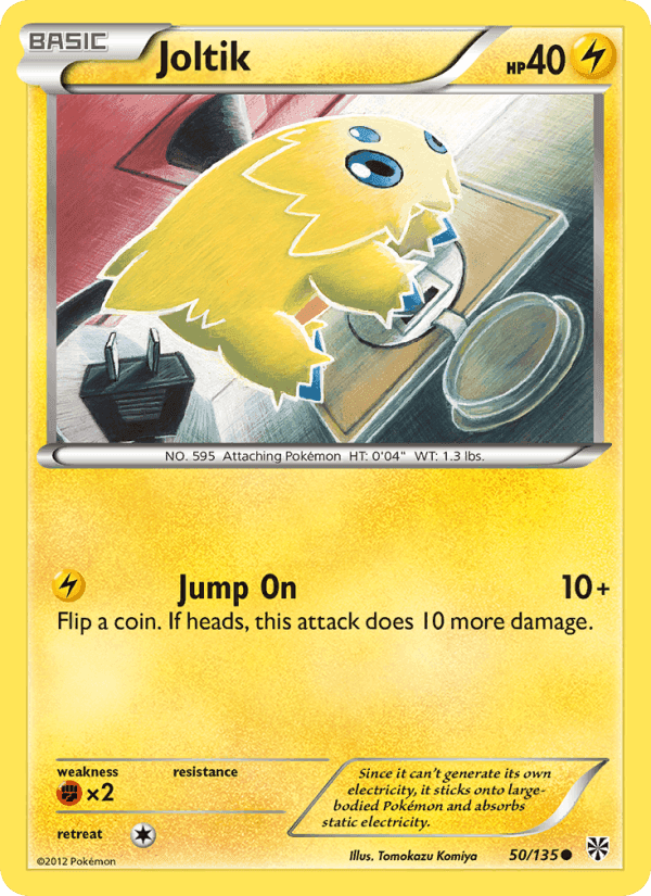Plasma Storm の 50 番、Joltik