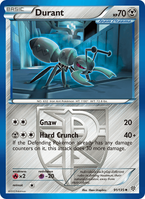 Durant, card 91 from Plasma Storm