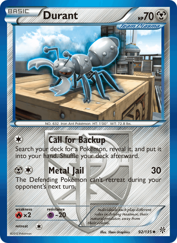 Durant, card 92 from Plasma Storm