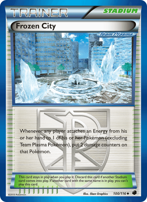 Frozen City, card 100 from Plasma Freeze