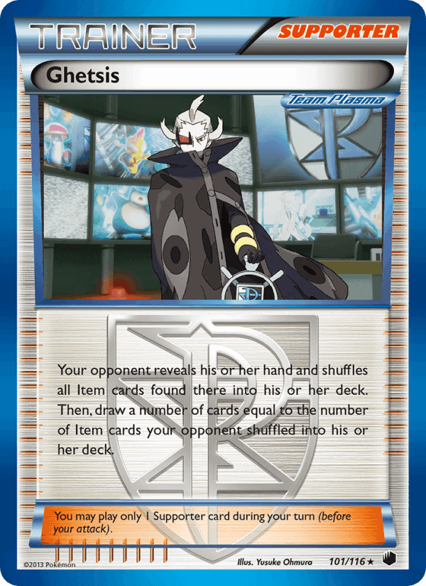 Ghetsis, carta 101 di Plasma Freeze