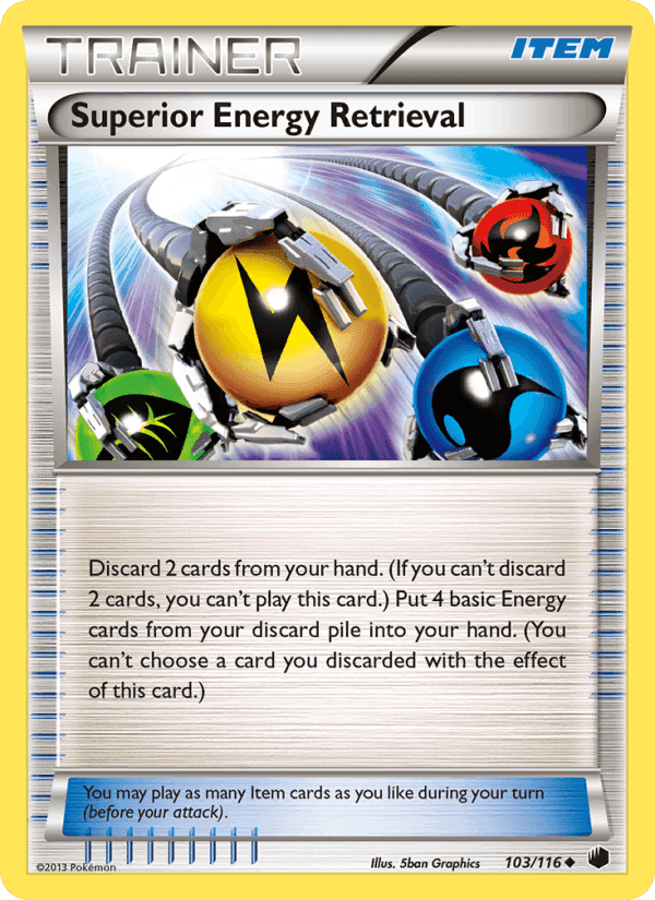 Superior Energy Retrieval, card 103 from Plasma Freeze