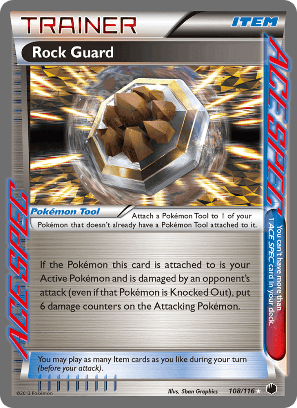 Rock Guard, card 108 from Plasma Freeze
