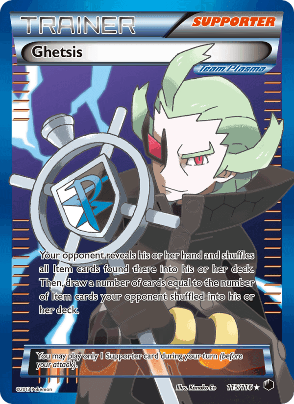Plasma Freeze の 115 番、Ghetsis