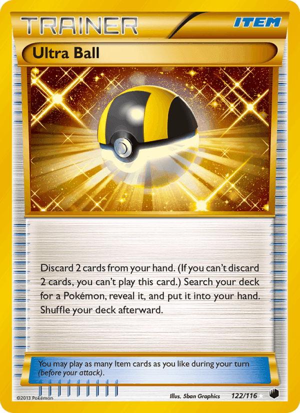 Ultra Ball, card 122 from Plasma Freeze
