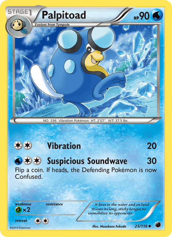 Palpitoad, card 25 from Plasma Freeze