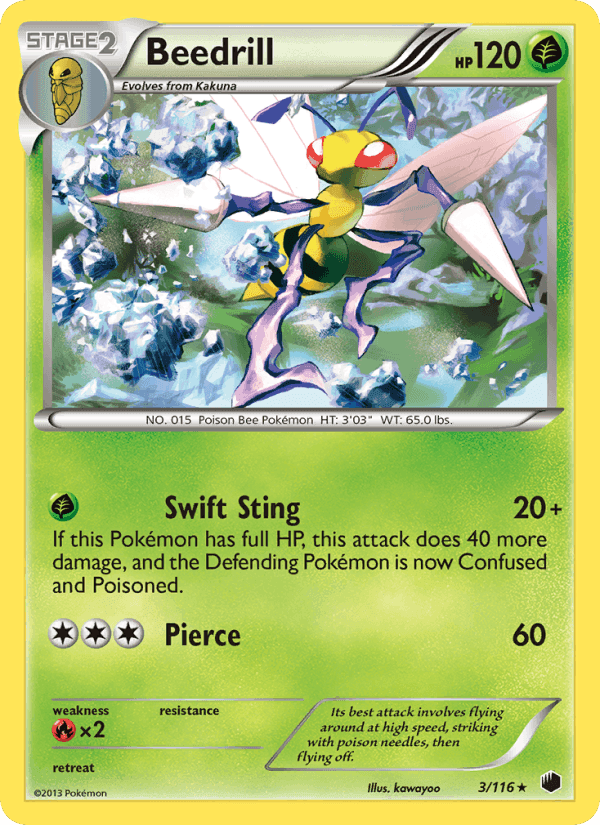 Plasma Freeze の 3 番、Beedrill