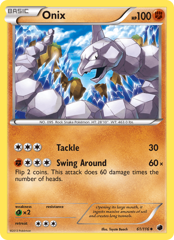 Onix, card 61 from Plasma Freeze