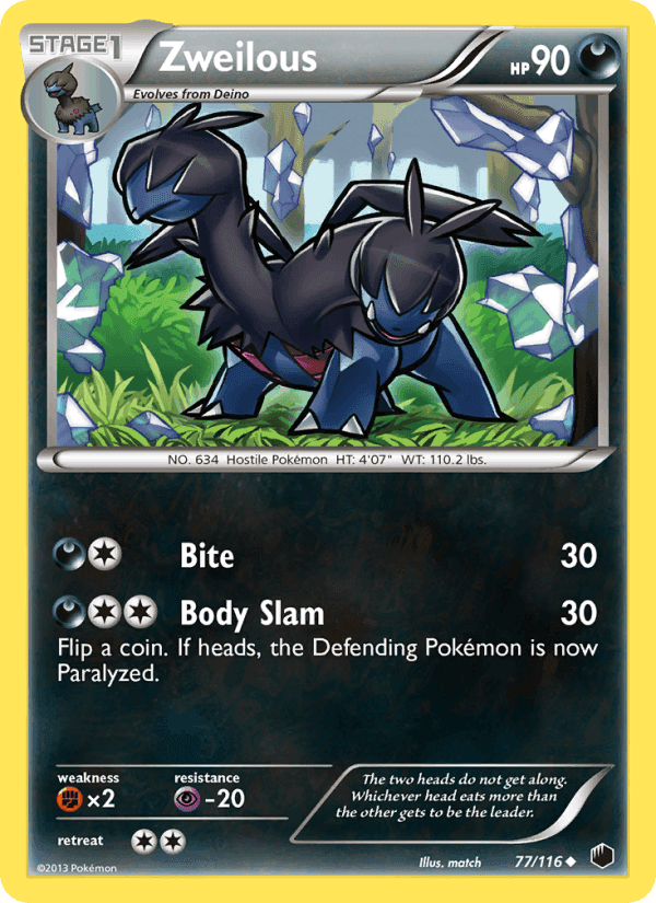 Zweilous, card 77 from Plasma Freeze