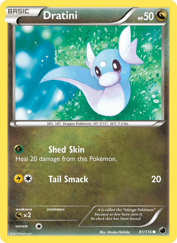 Dratini, card 81 from Plasma Freeze