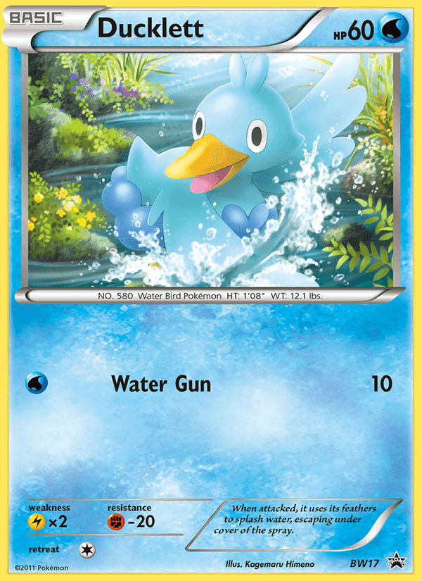 Ducklett, carta BW17 di NB Promo