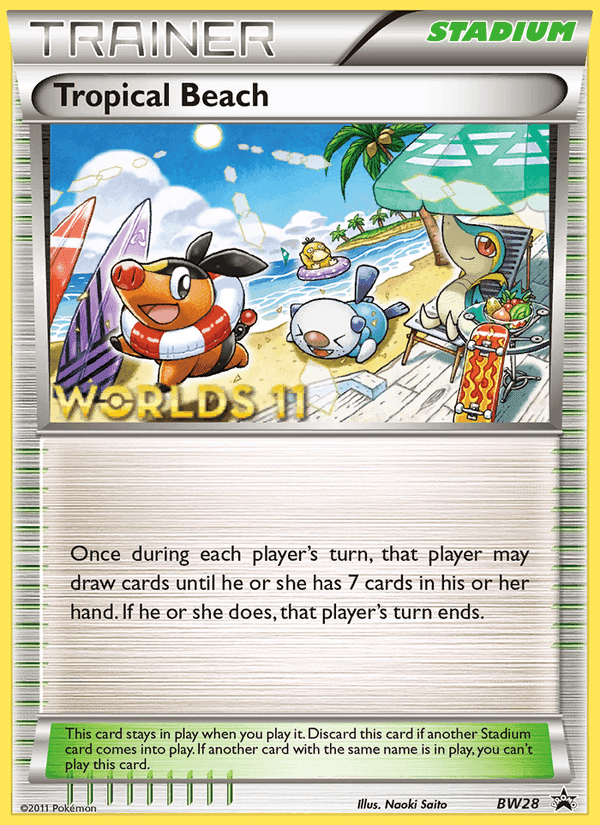 Tropical Beach, carta BW28 di NB Promo
