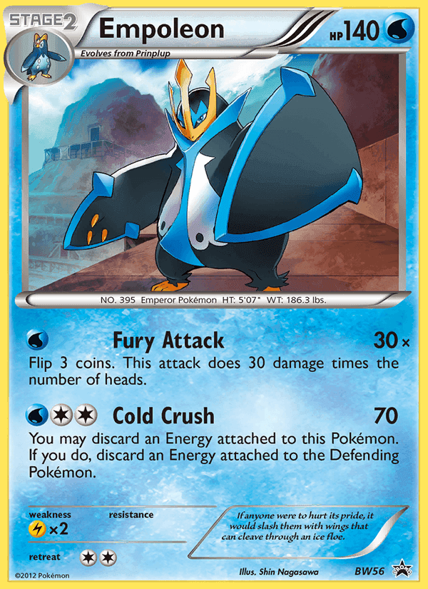 Empoleon, carta BW56 de NB Promo