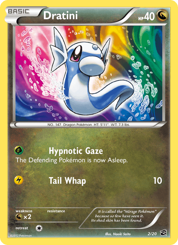 Dratini, carta 2 de Tesoro de Dragones