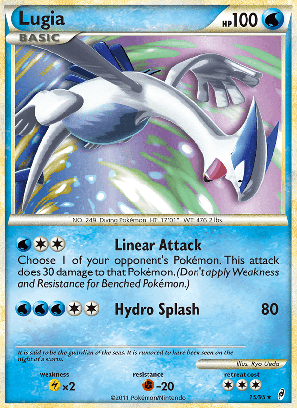 Lugia, carta 15 de Chamado das Lendas