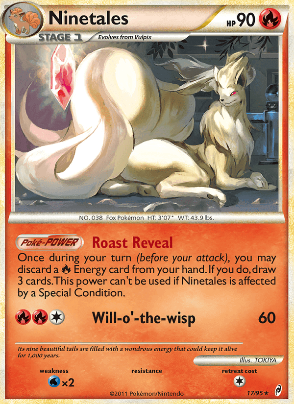 Ninetales, carta 17 di Richiamo delle Leggende