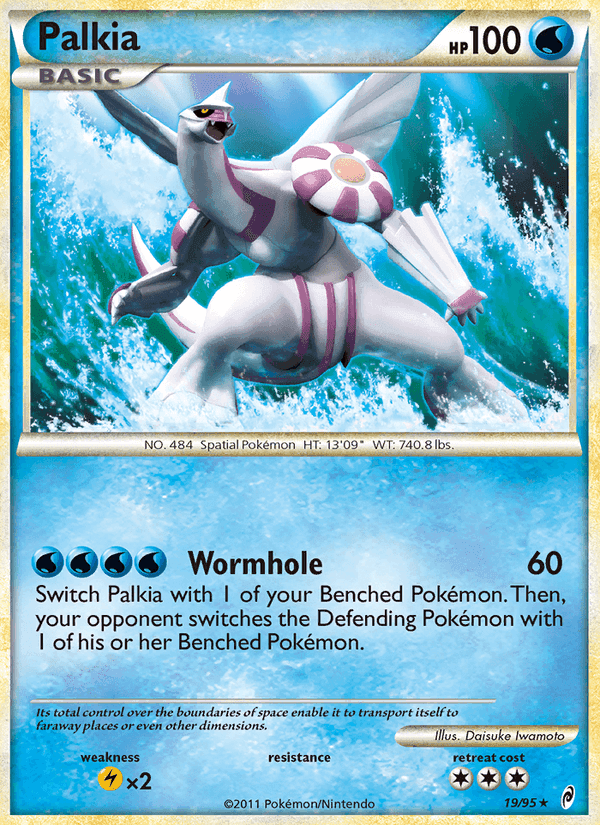 Palkia, carta 19 de Call of Legends
