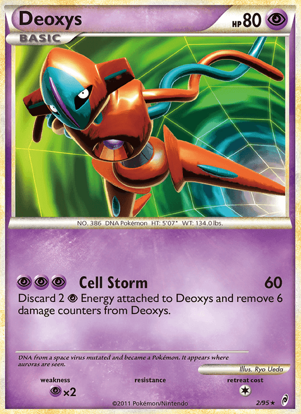 Deoxys, carta 2 di Richiamo delle Leggende