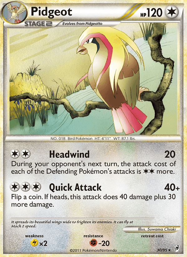 Call of Legends の 30 番、Pidgeot