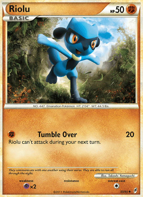 Riolu, carta 50 de Chamado das Lendas