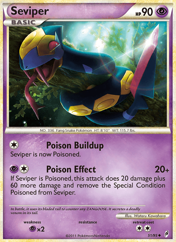Seviper, carta 51 de Chamado das Lendas