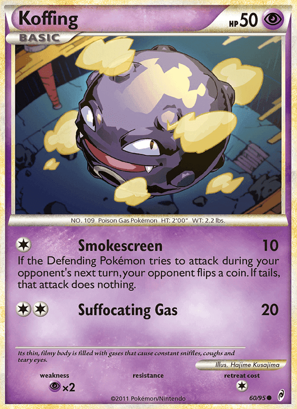 Call of Legends の 60 番、Koffing