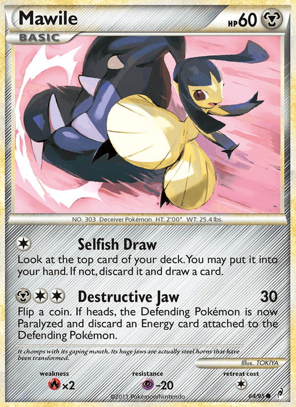 Mawile, card 64 from Call of Legends